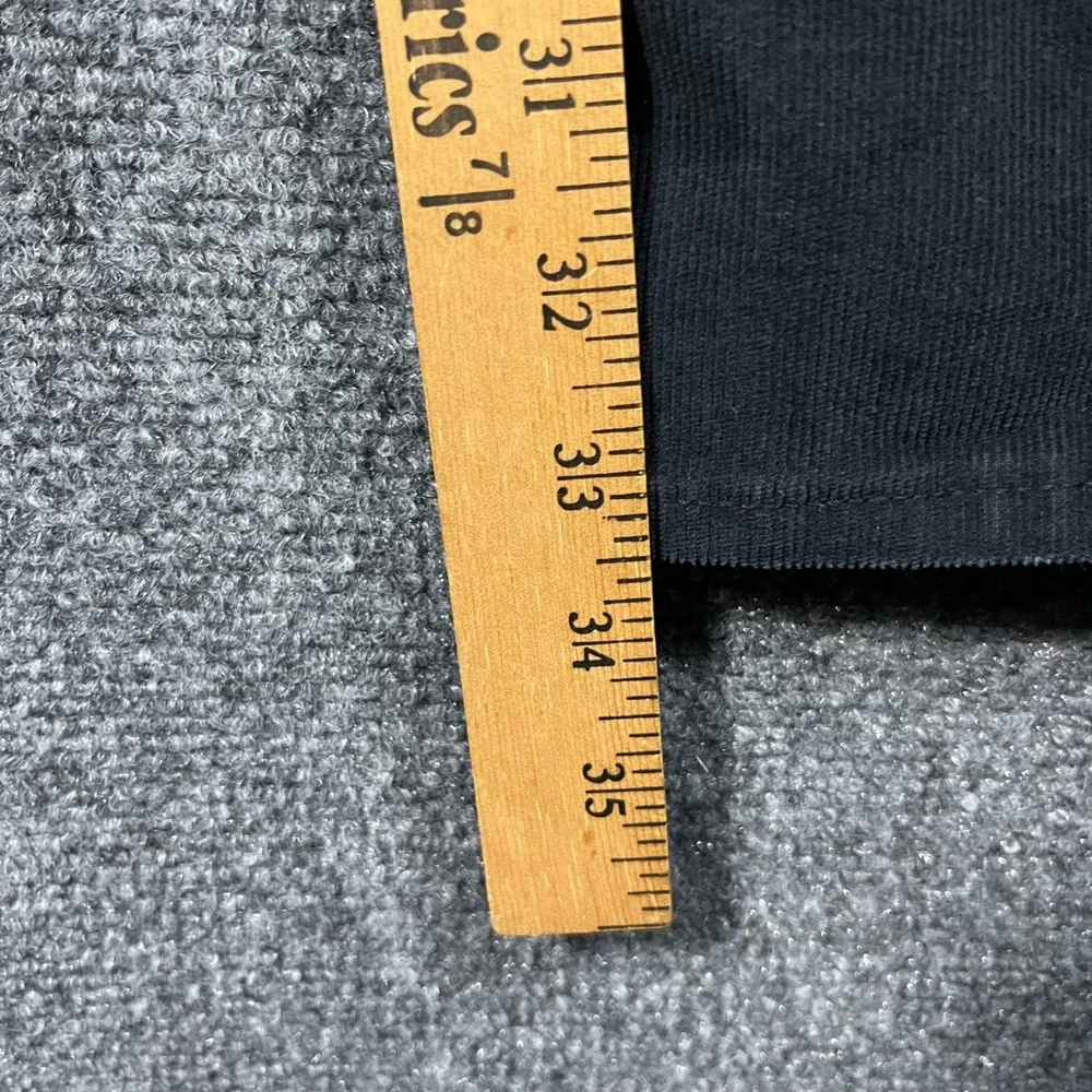 Joe's Jeans The Asher Pants‎ Men 34 Black Slim Fit Corduroy Stretch 5-Pocket